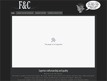 Tablet Screenshot of fandcinc.com